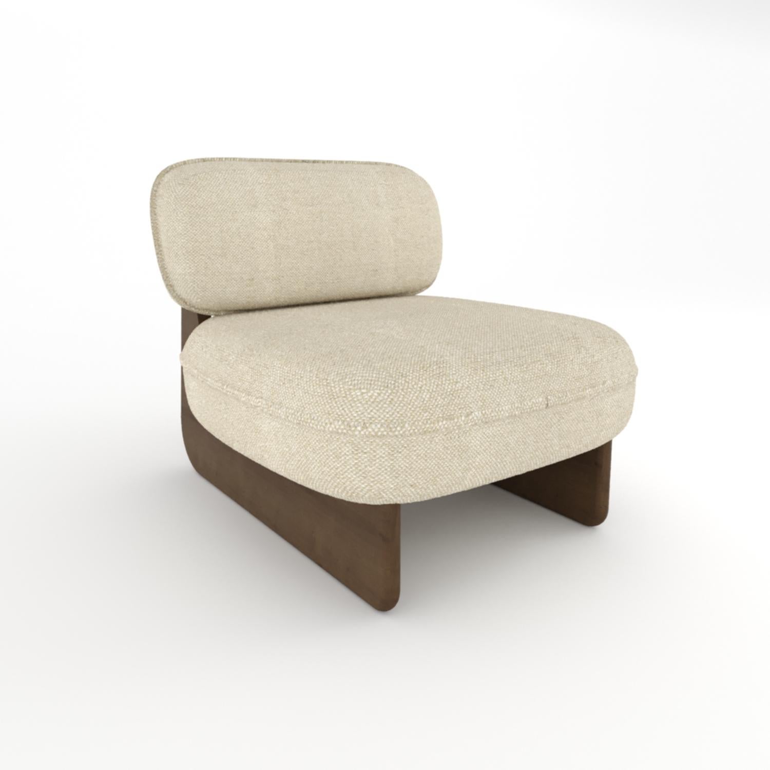 XXIe siècle et contemporain Lounge Collector Riva  Tissu Sahco Safire 014 en vente