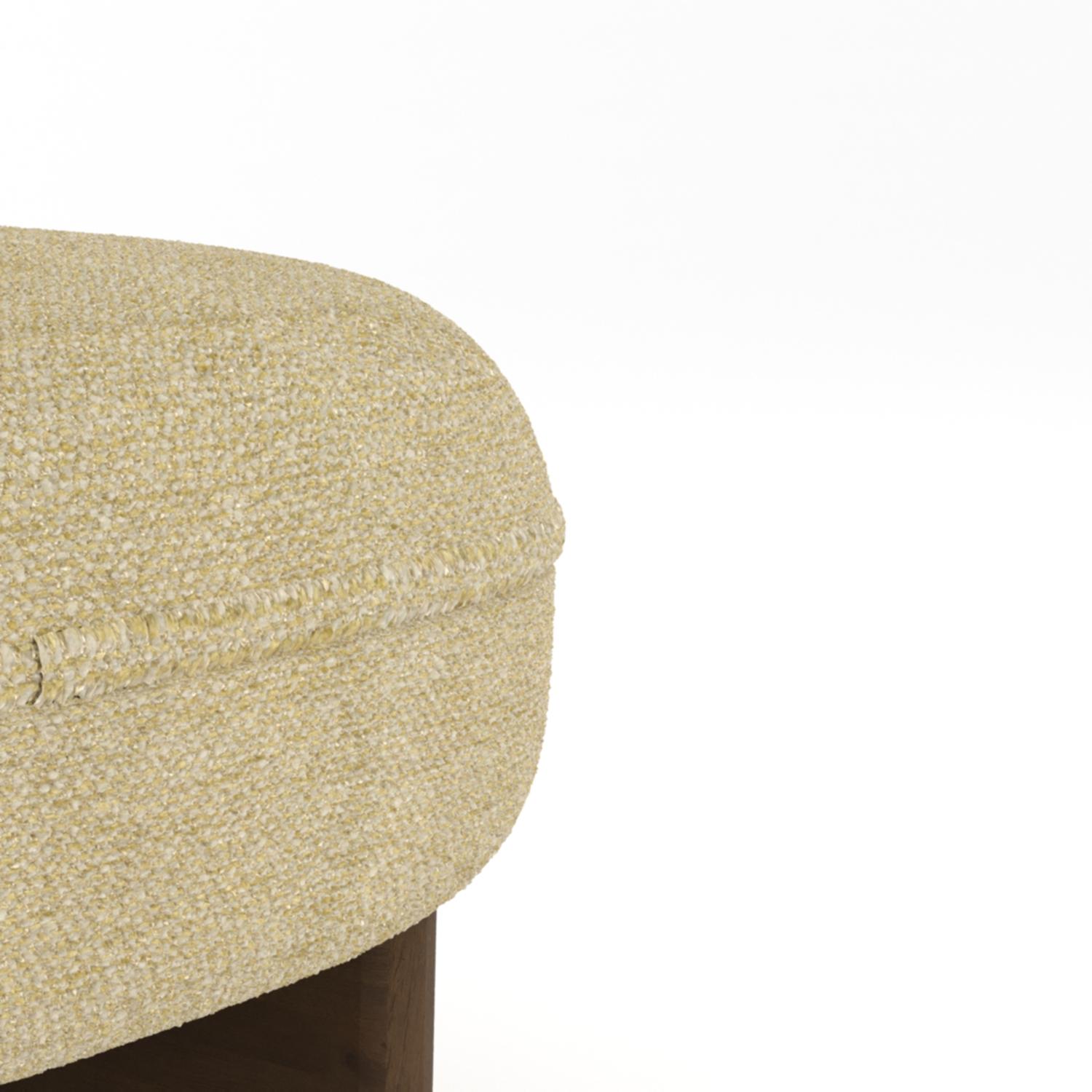 A harmonious blend of craftsmanship and relaxation, the Riva Lounge Chair features a sculptural wooden base paired with plush, upholstered cushions. Its fluid, organic form offers both visual appeal and exceptional comfort, making it a perfect