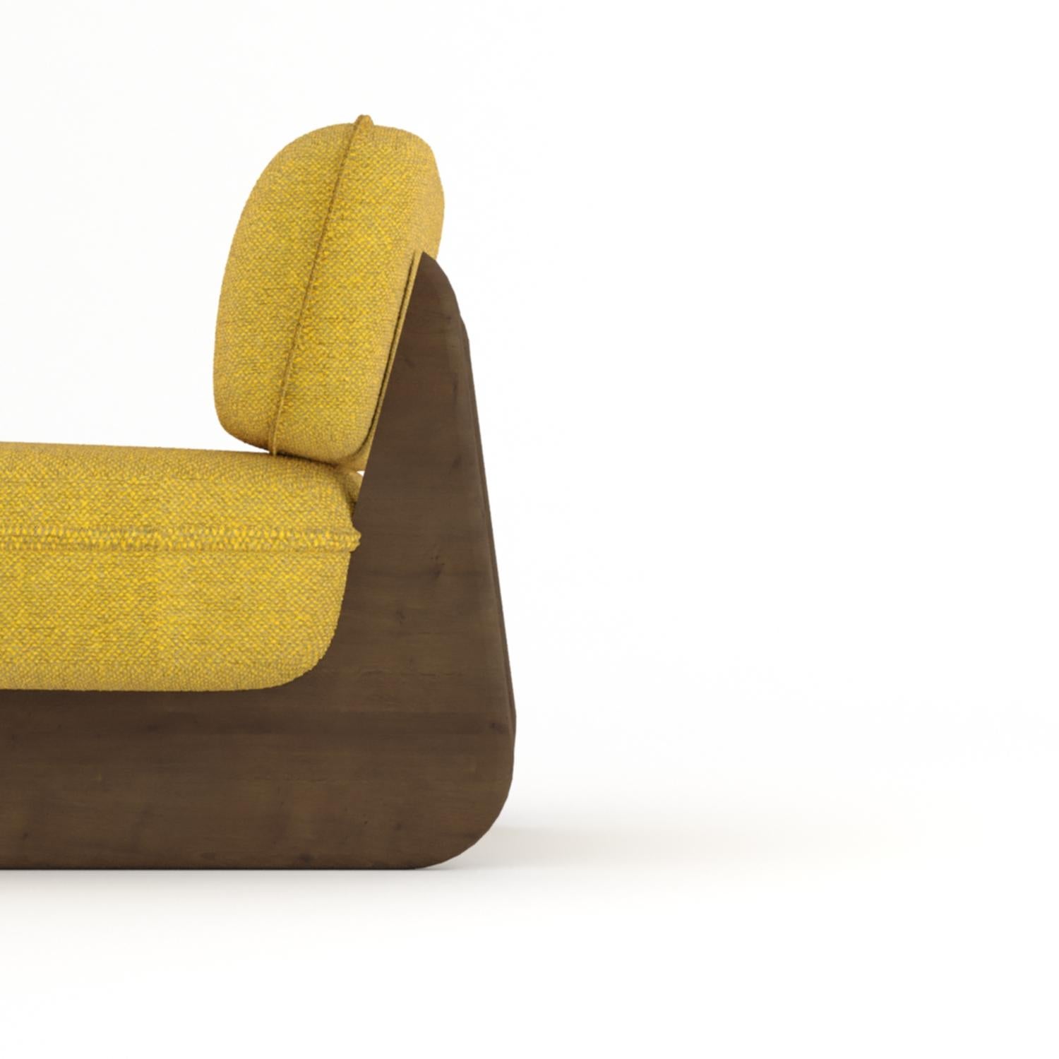 Lounge Collector Riva  Tissu Sahco Safire 017 Neuf - En vente à Castelo da Maia, PT