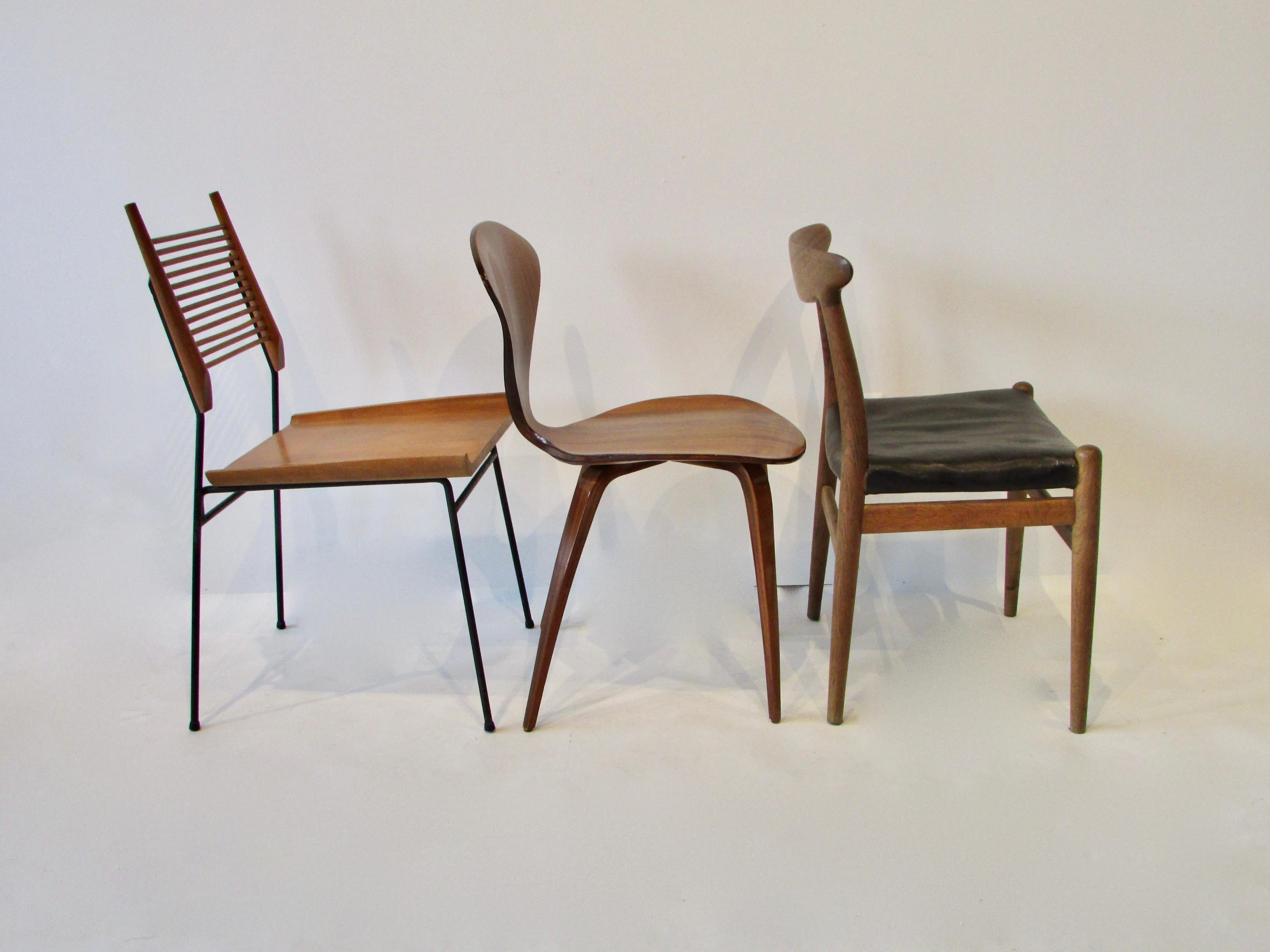 Collector Set of Six Dining Chairs Eames Saarinen McCobb Wegner Bertoia Cherner In Good Condition In Ferndale, MI