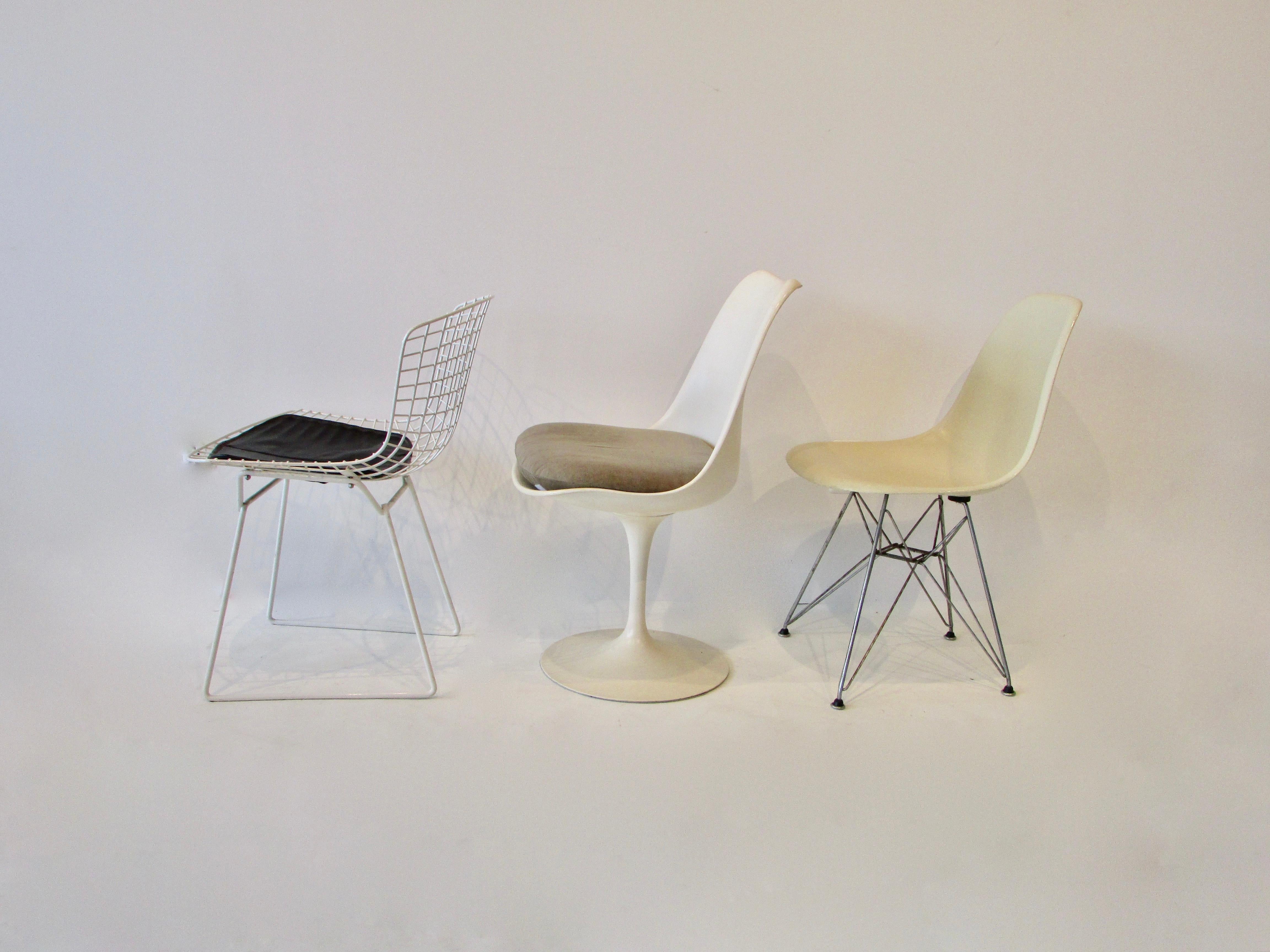 Metal Collector Set of Six Dining Chairs Eames Saarinen McCobb Wegner Bertoia Cherner