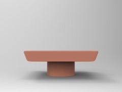 Collector Totem Center Table Lacquered in RAL 3012