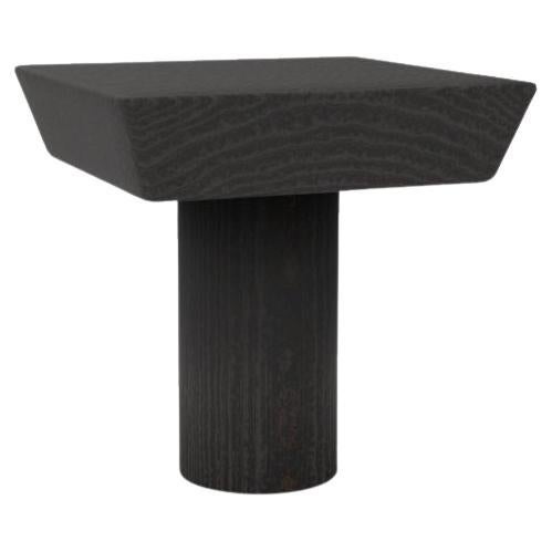 Tavolino Totem da collezione in Wood Oak Wood