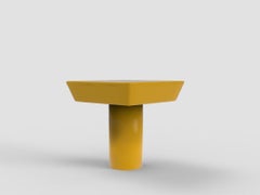 Collector Totem Side Table Lacquered in RAL 1005