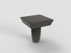 Collector Totem Side Table Lacquered in RAL 7022