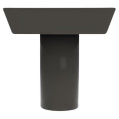 Collector Totem Side Table Lacquered in RAL 7022