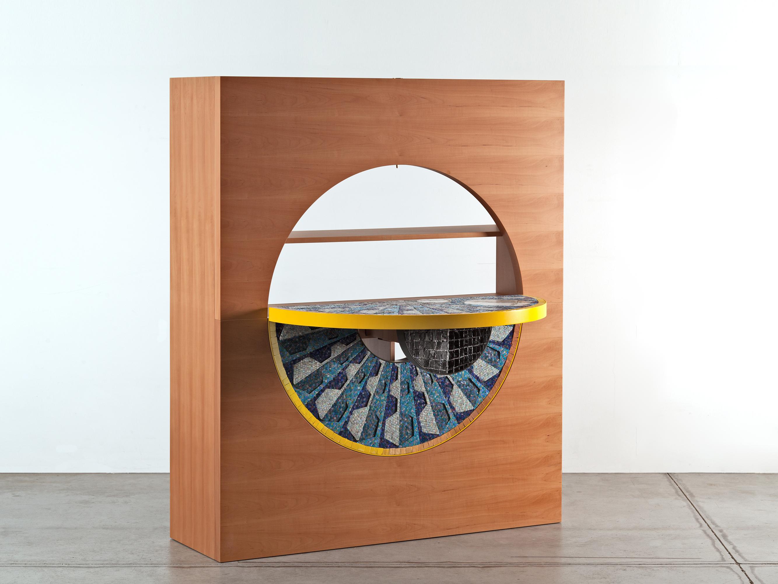 Mosaic Double-sided cabinet Collector from the Alexandre Arrechea SoShiro collaboration For Sale