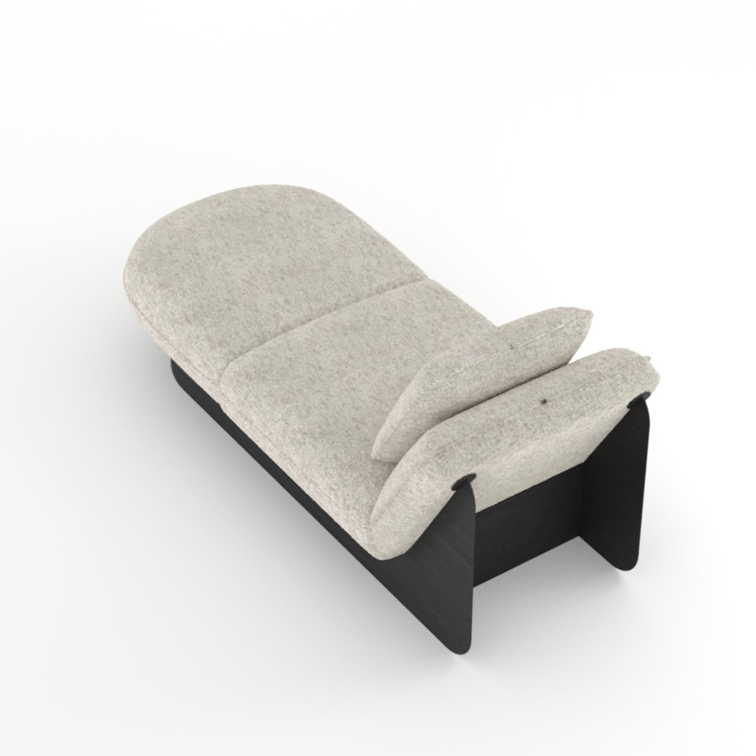 Contemporary Collector Vivere Daybed Fabric Kirk by Design Canvas K5312/06 For Sale