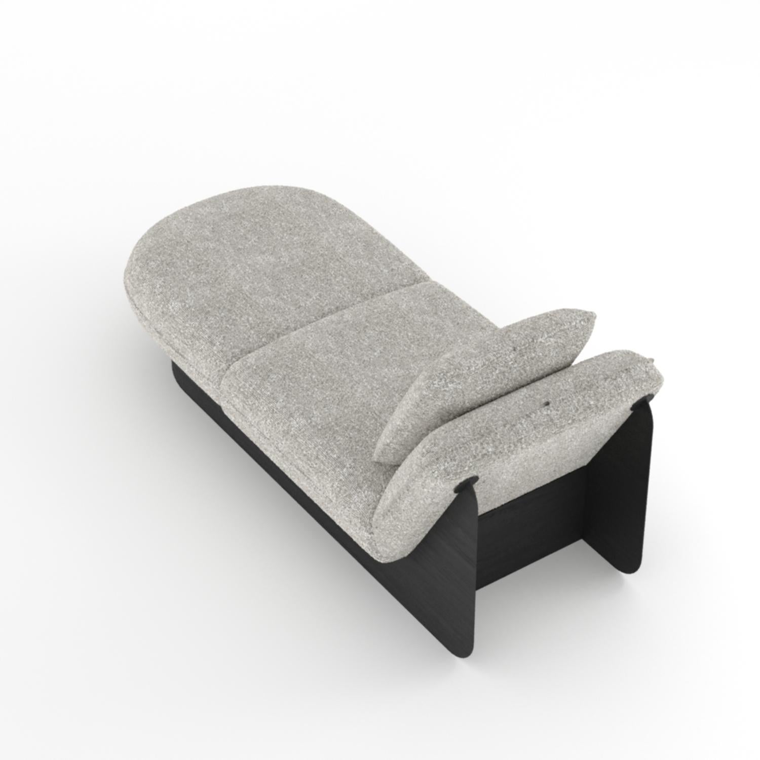 Contemporary Collector Vivere Daybed Fabric Kirk by Design Stone K5312/03 For Sale