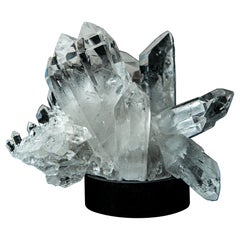 Sammler Wasser-Klarer Quarz Cluster aus Serra do Cabral, Diamantina