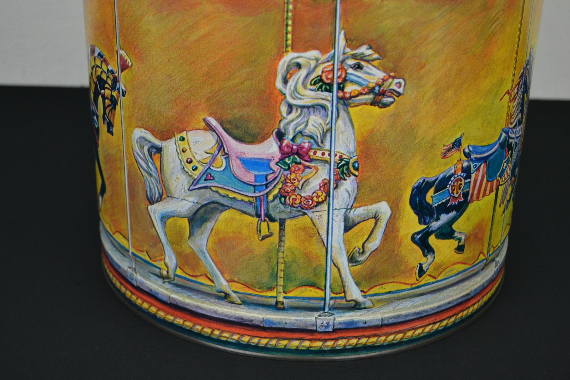 Collector's Carousel Tin, Mari Pritchard, 1982 For Sale 5