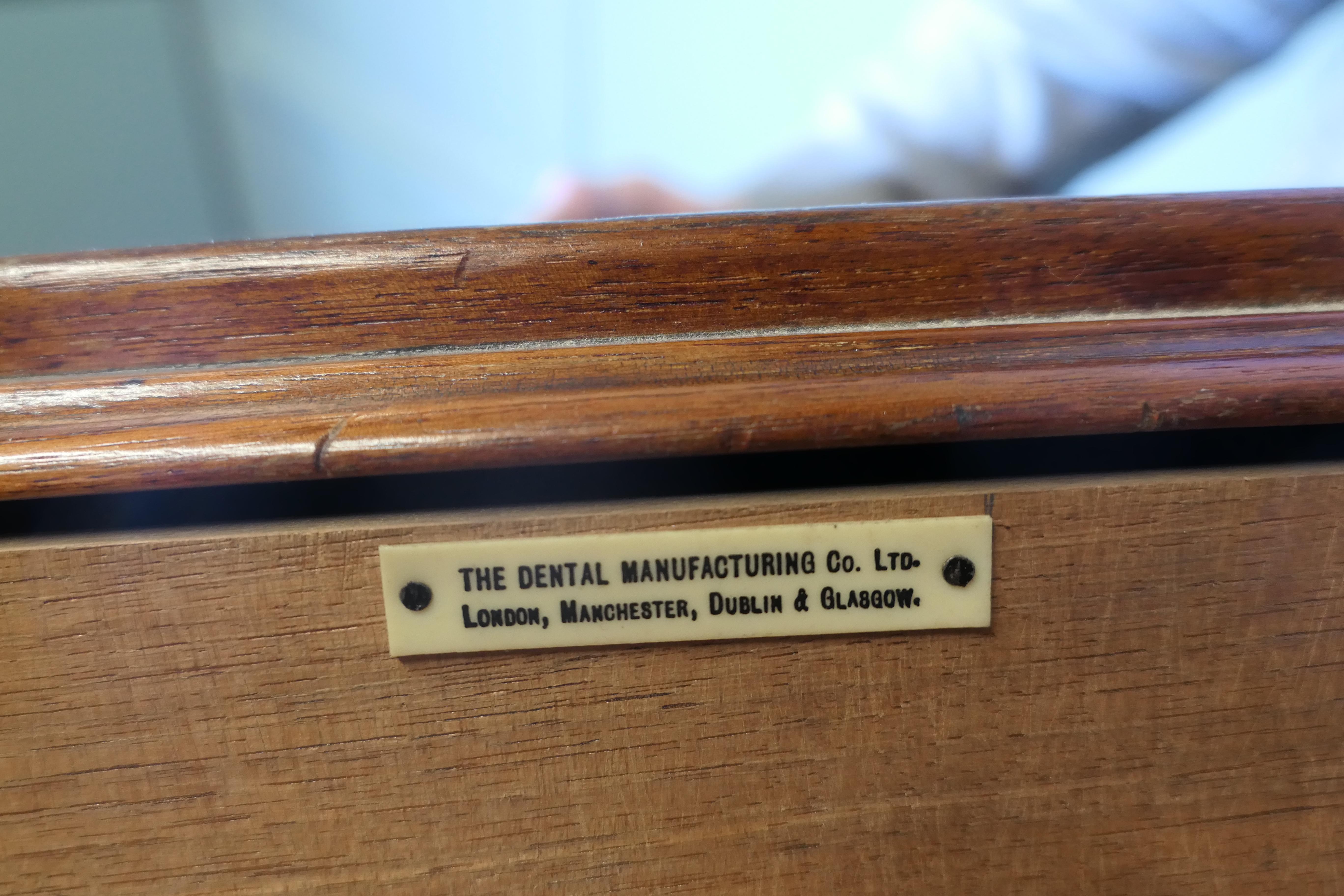 Collectors Chest of Drawers from a Dentist Cabinet For Sale 2