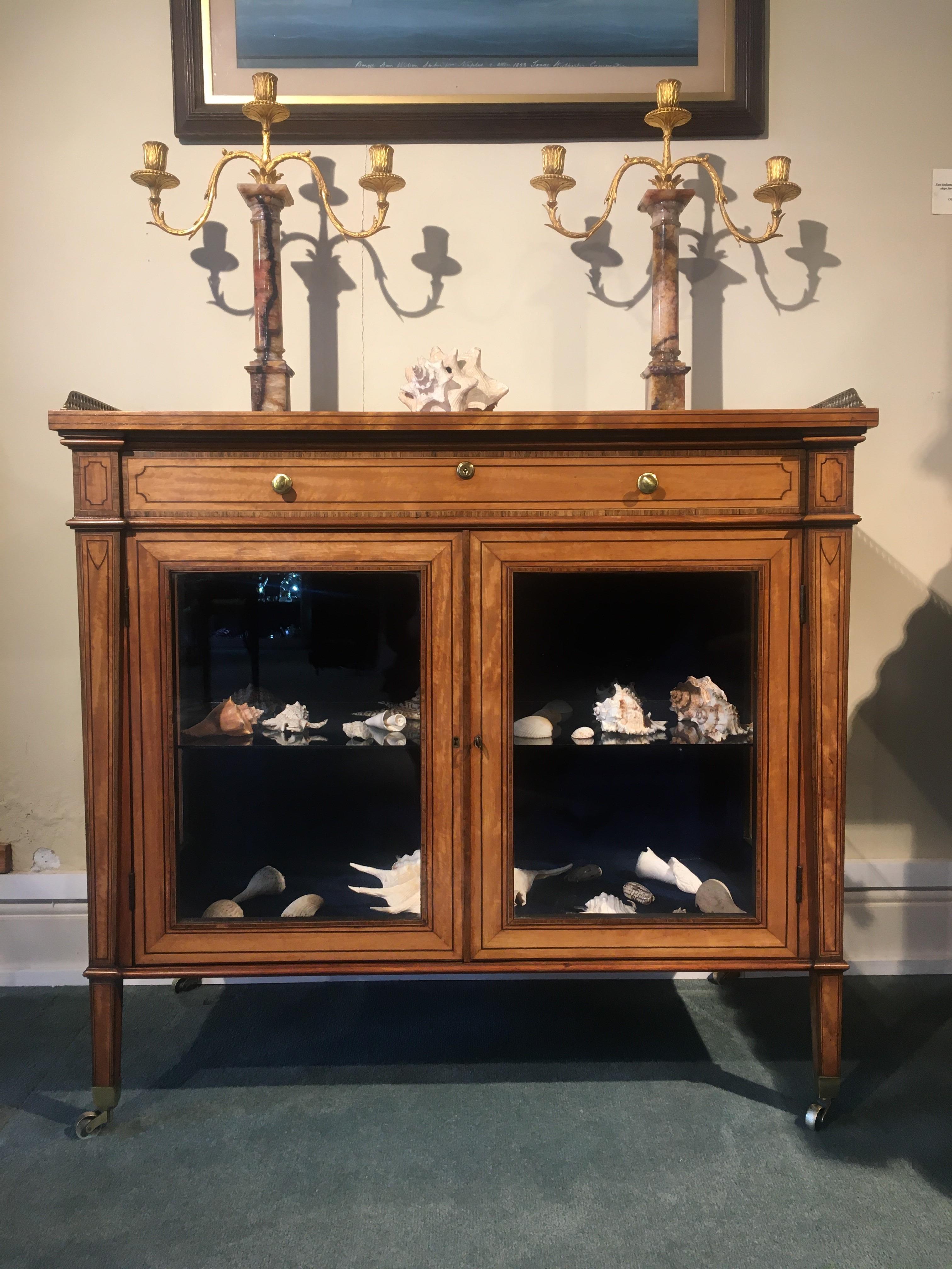 Collectors Display Cabinet In Good Condition In Edenbridge, Kent
