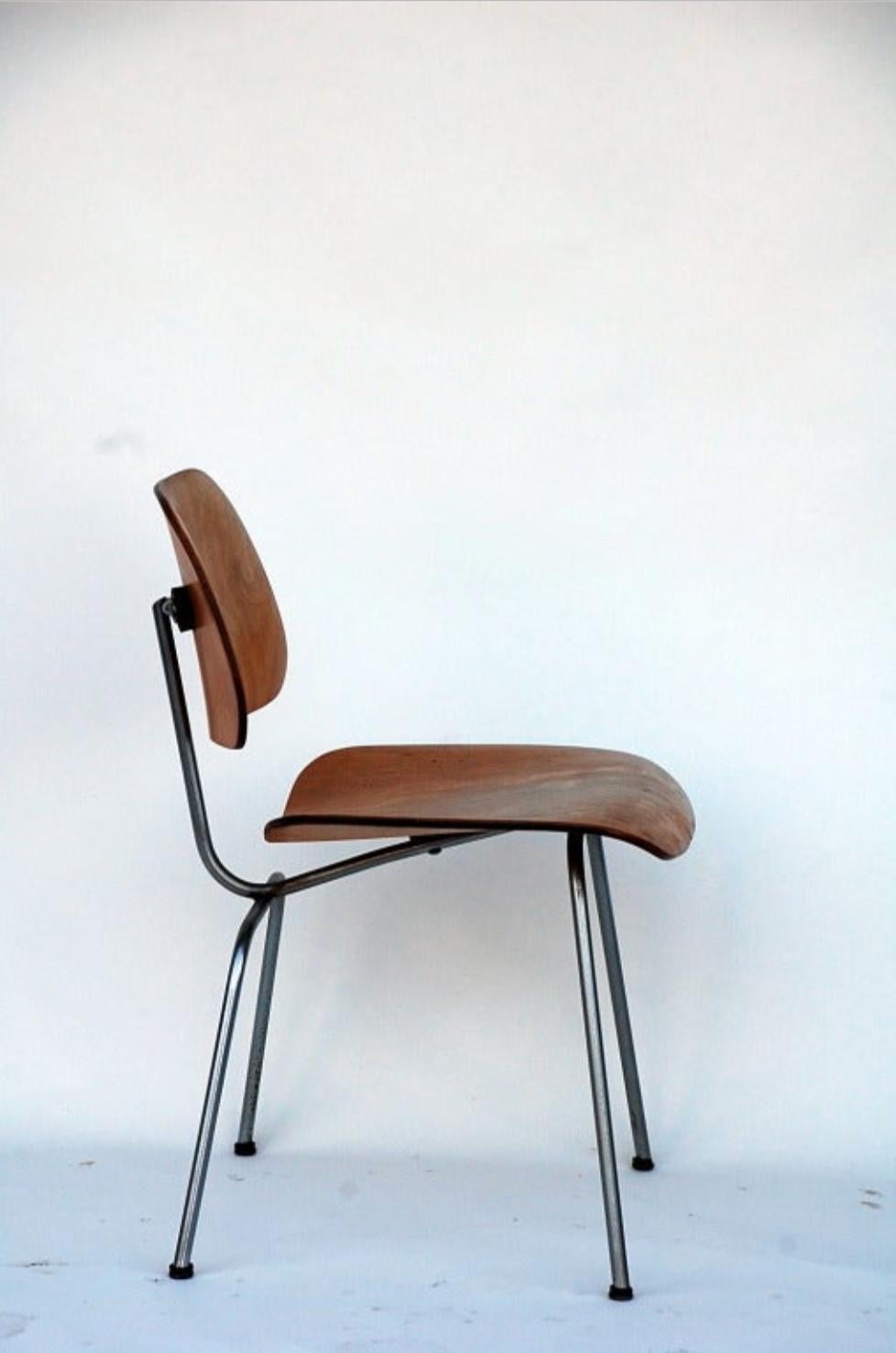 Mid-20th Century Collector's Early Eames DCM Chair For Sale