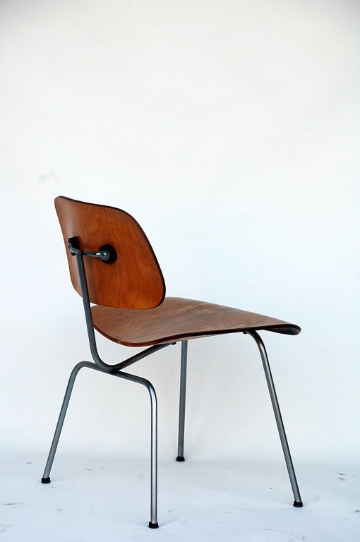 Steel Collector's Early Eames DCM Chair
