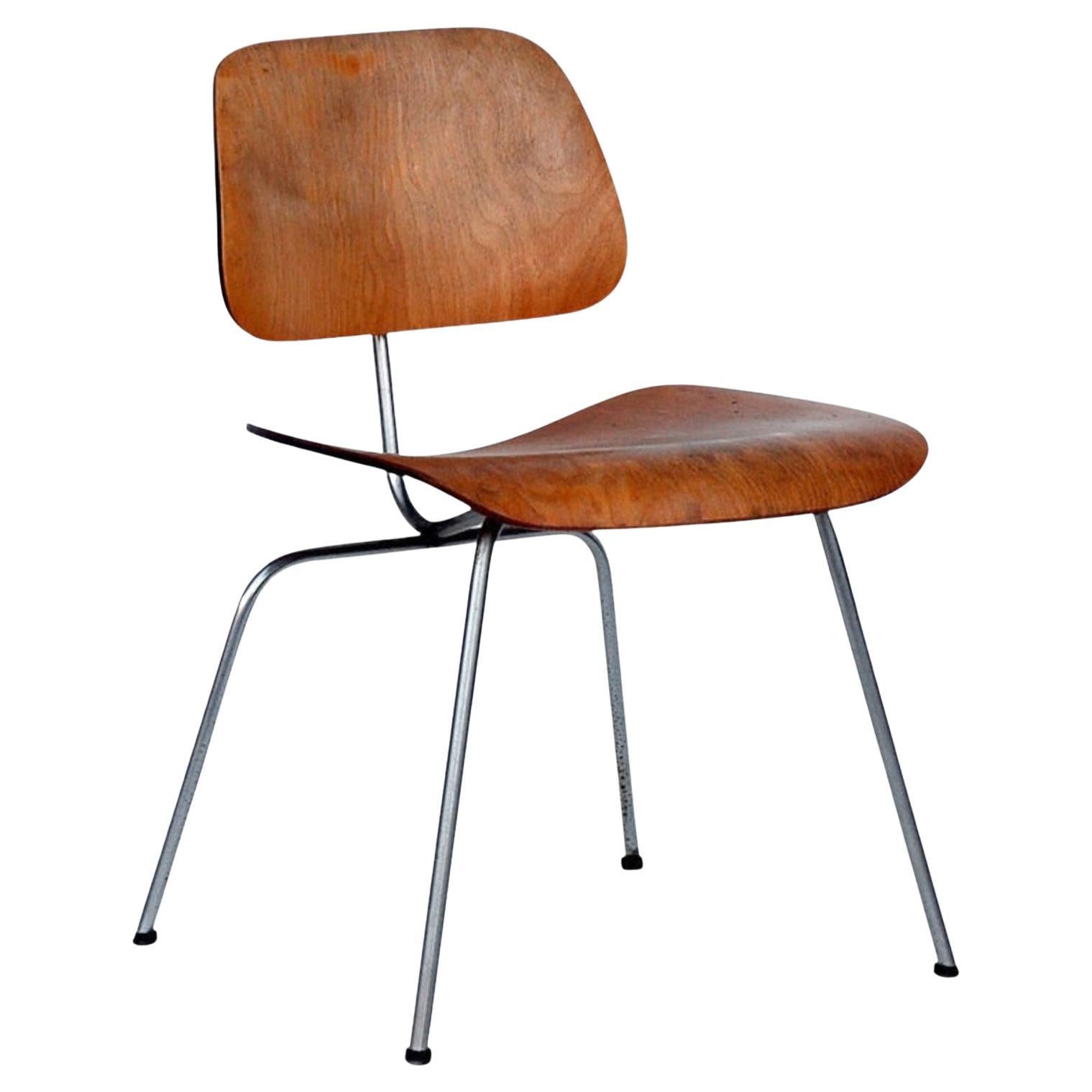 Collector's Early Eames DCM Chair For Sale