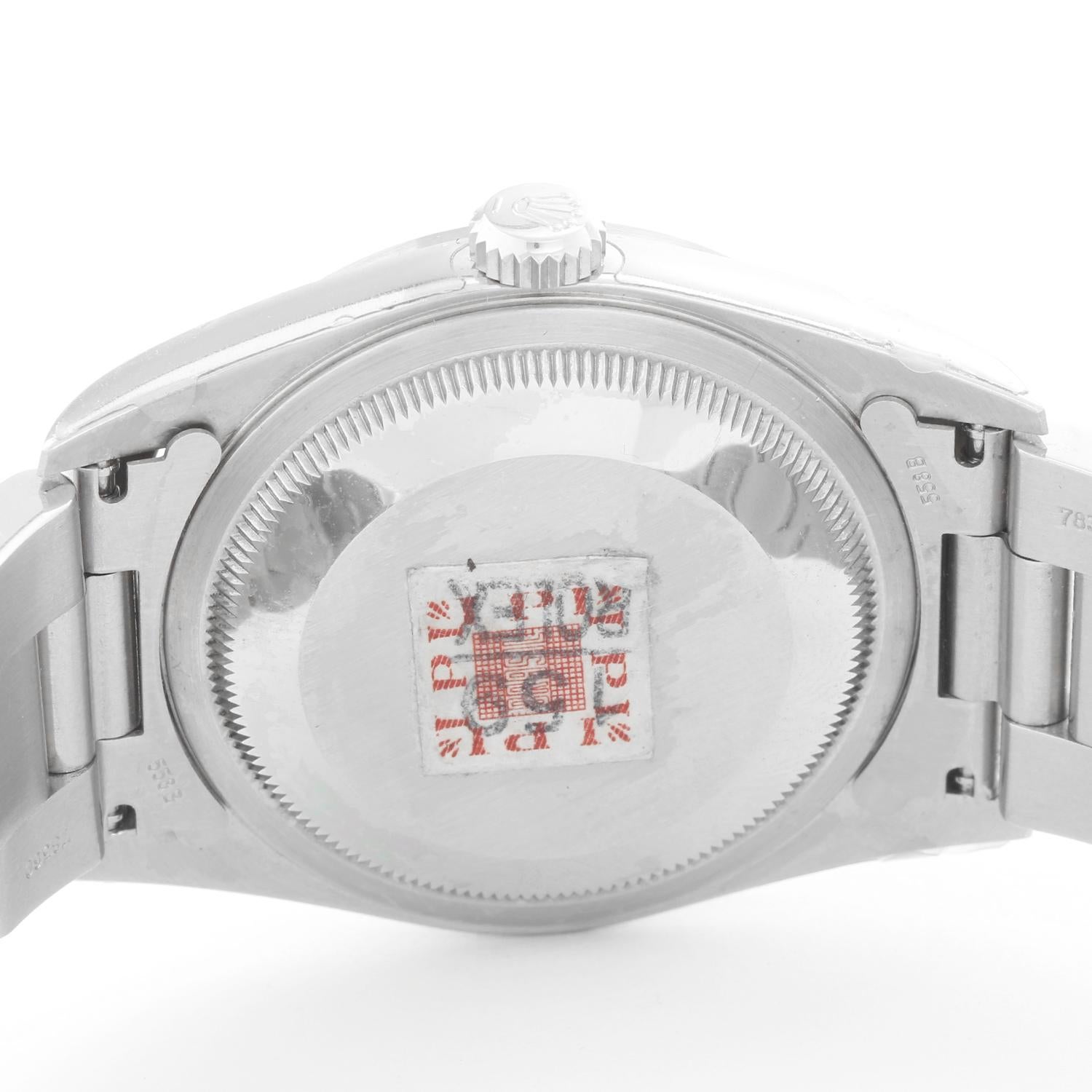Collectors Edition Rolex Datejust Men's Stainless Steel Watch 16200 1