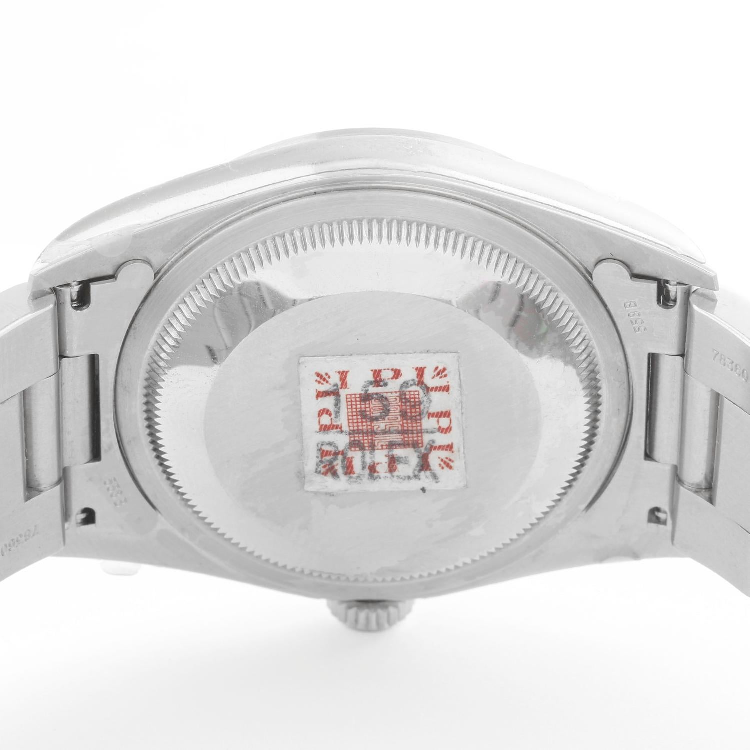 Collectors Edition Rolex Datejust Men's Stainless Steel Watch 16200 2