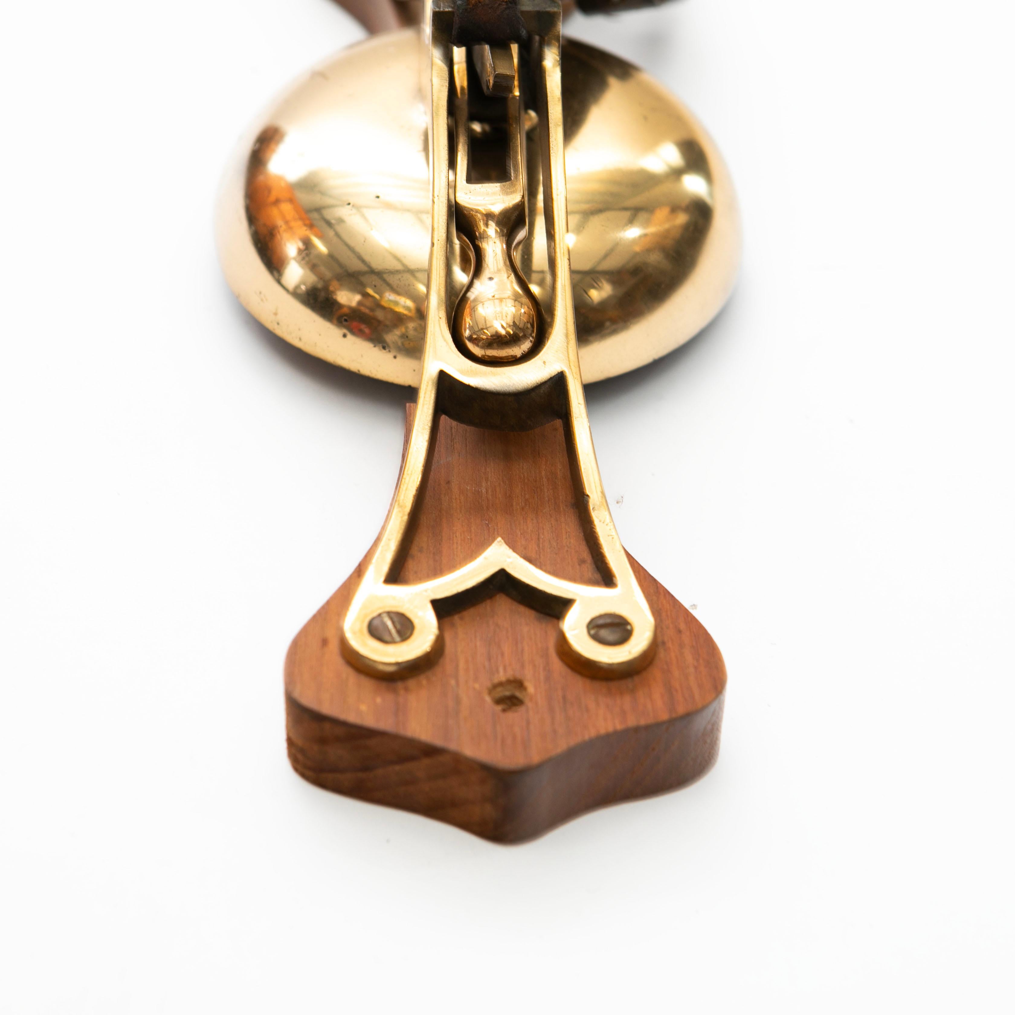 Collector's Item: Straßenbahnglocke aus Messing aus Kopenhagen, ca. 1910-1920 5