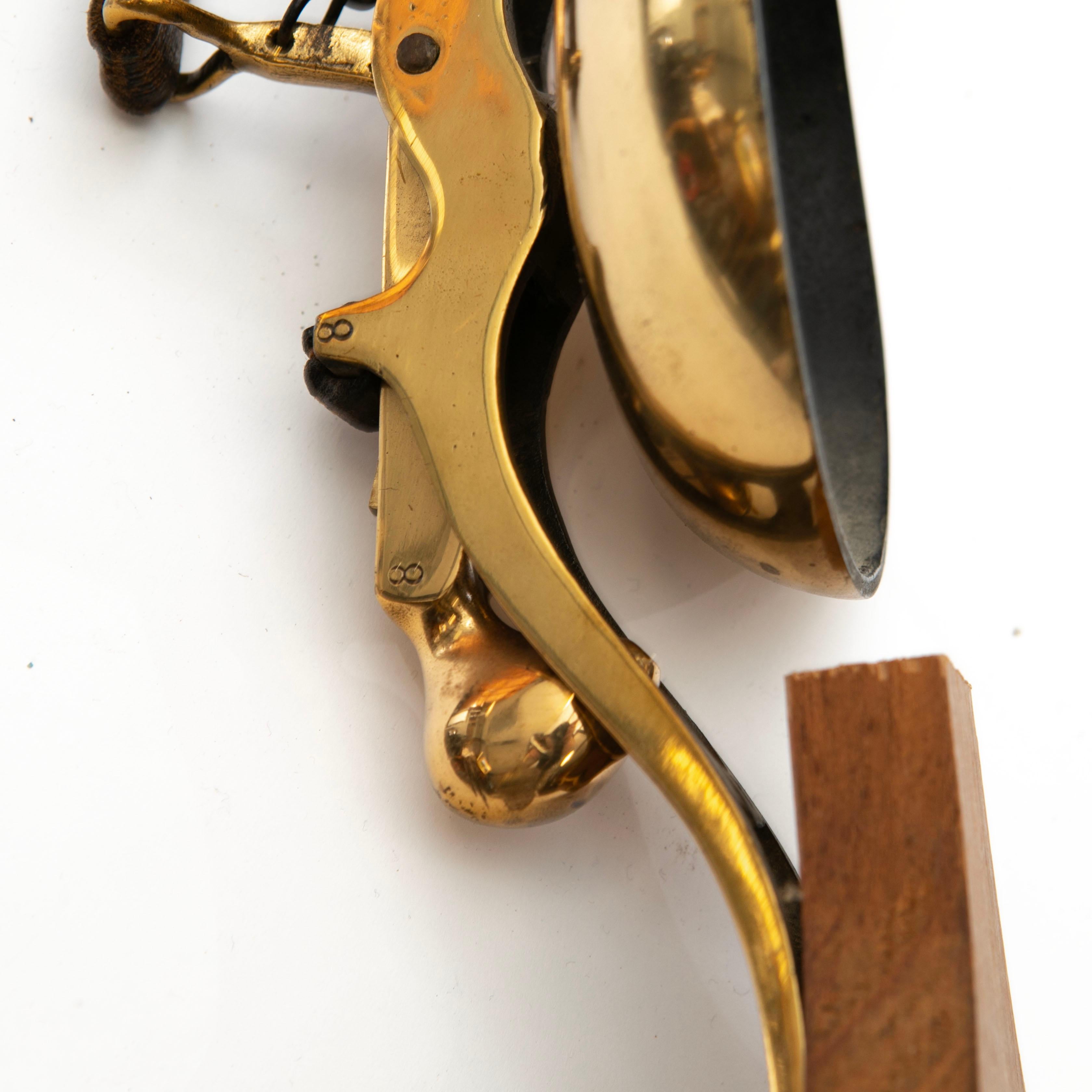 Collector's Item: Straßenbahnglocke aus Messing aus Kopenhagen, ca. 1910-1920 (Dänisch)