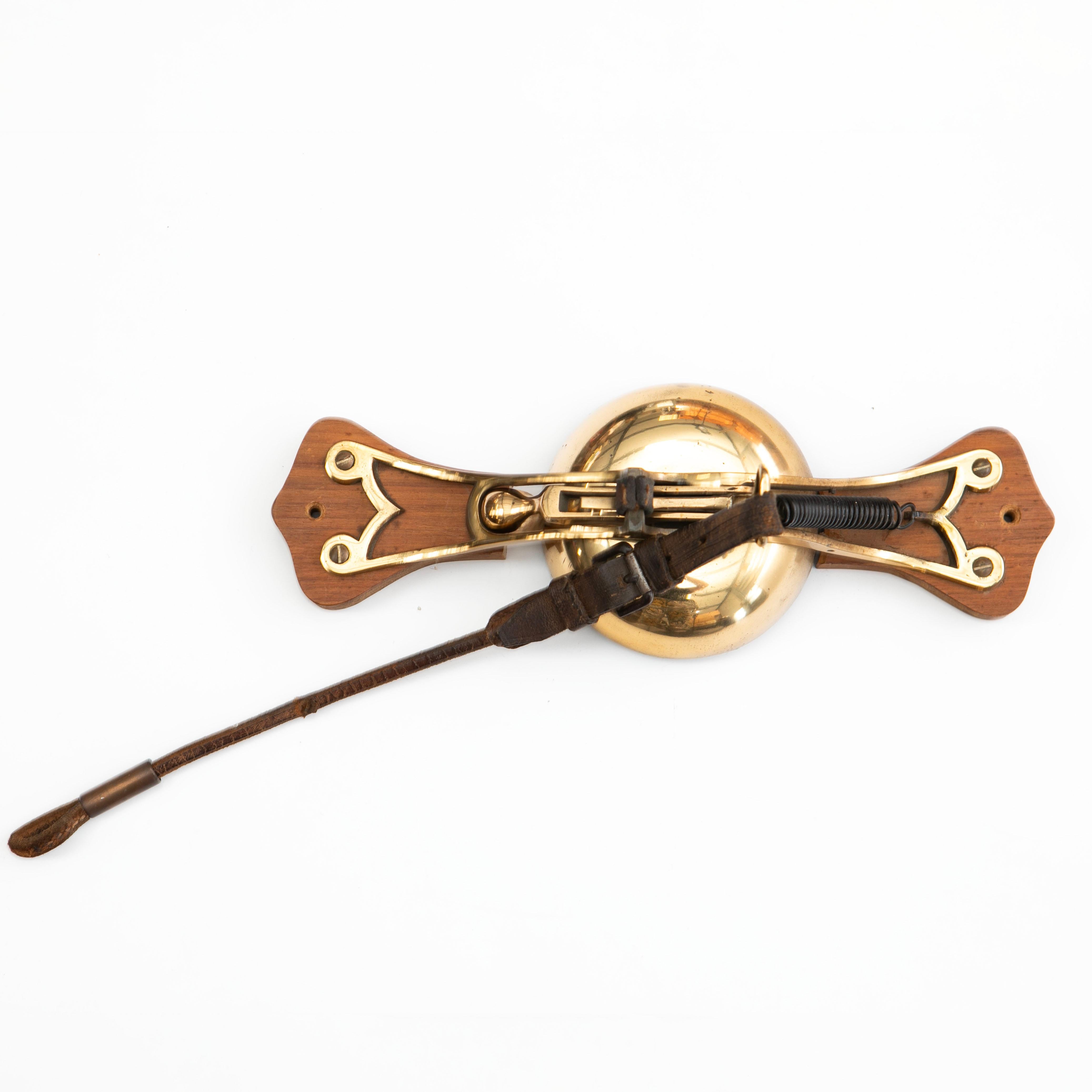 Collector's Item: Straßenbahnglocke aus Messing aus Kopenhagen, ca. 1910-1920 im Zustand „Gut“ in Kastrup, DK