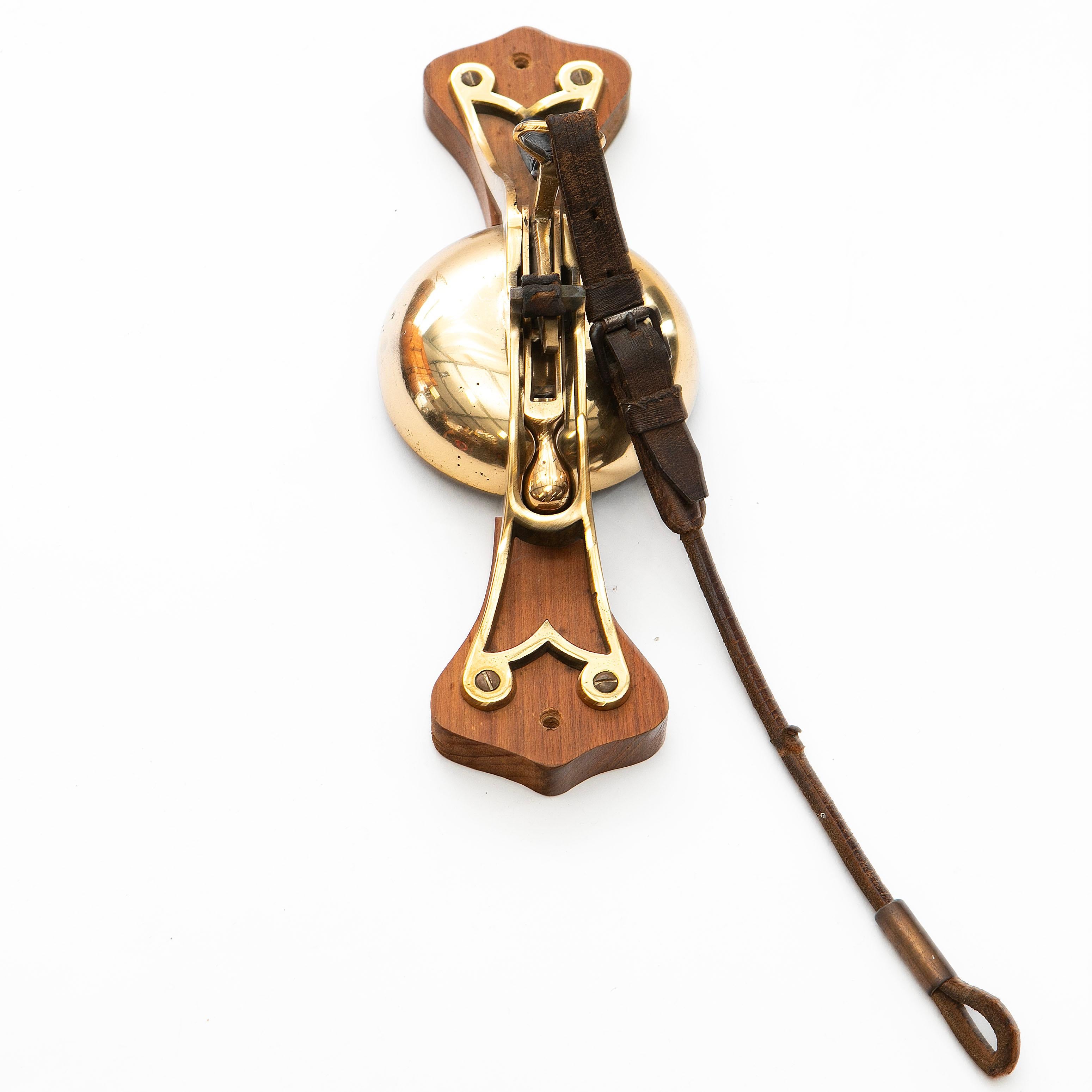 Collector's Item: Straßenbahnglocke aus Messing aus Kopenhagen, ca. 1910-1920 (20. Jahrhundert)