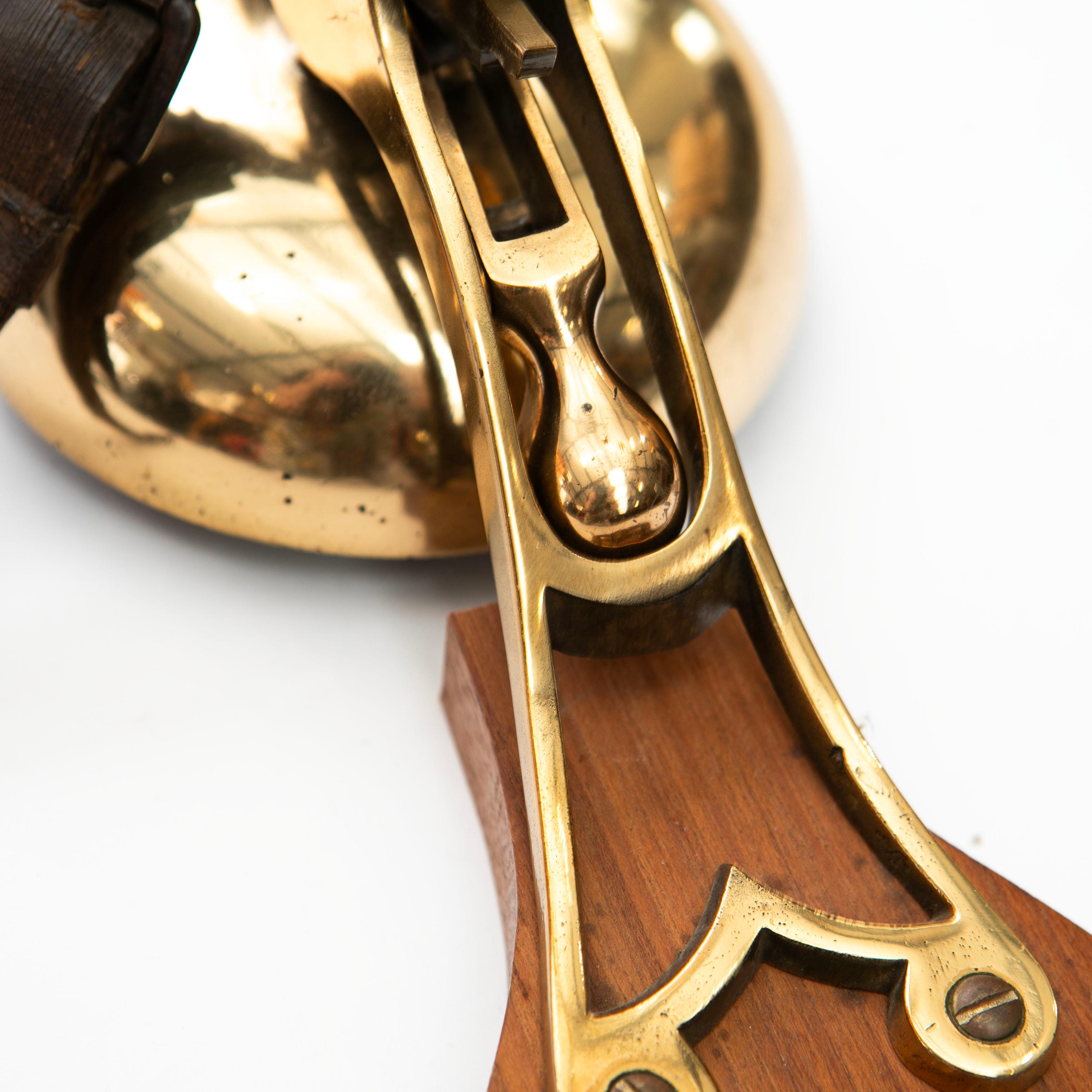 Collector's Item: Straßenbahnglocke aus Messing aus Kopenhagen, ca. 1910-1920 2