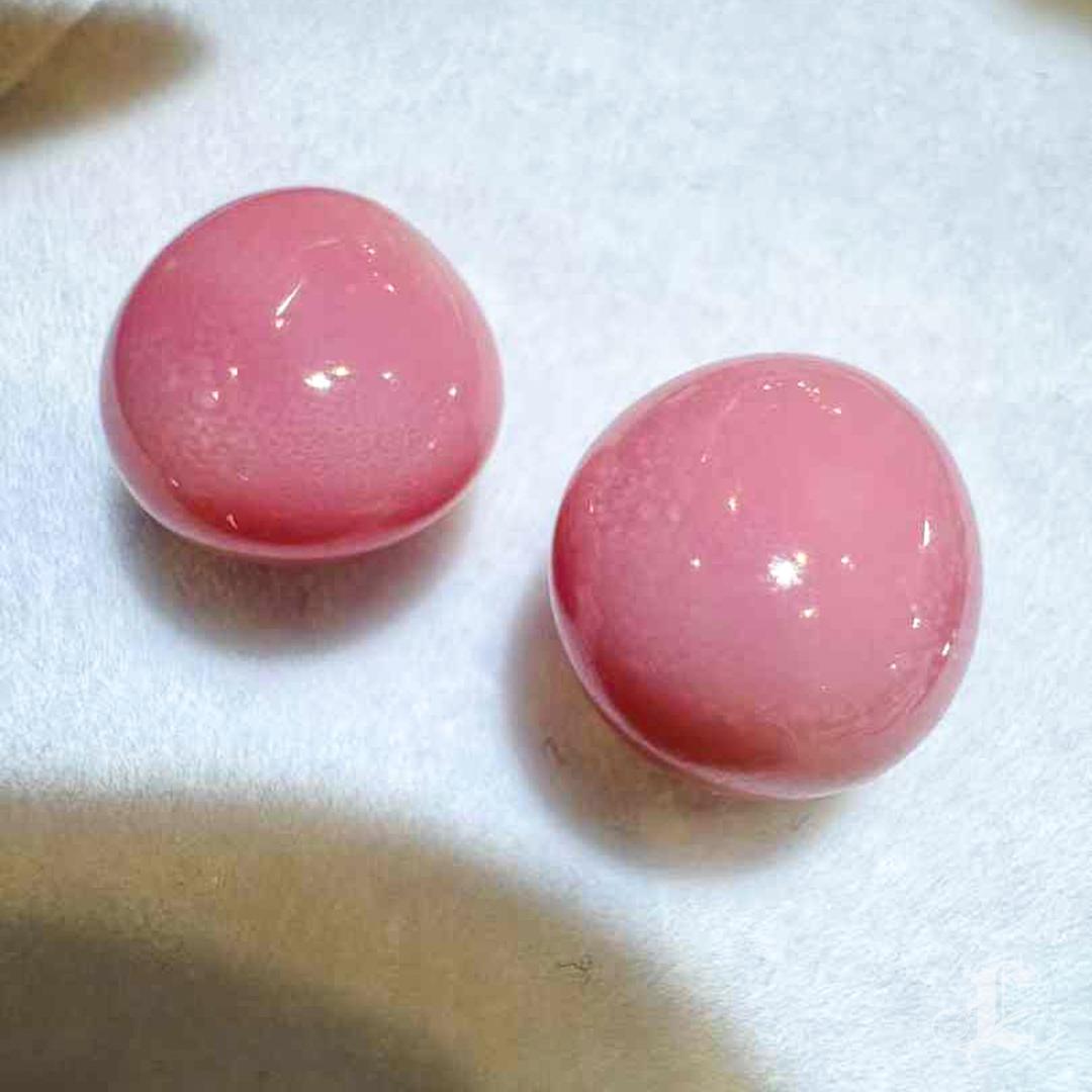 Uncut 【Conchéa】GUILD Certified Imperial Harmony Flamingo Loose Conch Pearl