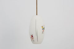 Collectors’ Pendant Lamp Commemorating the 1962 FIFA World Cup Chile, UK 1960s