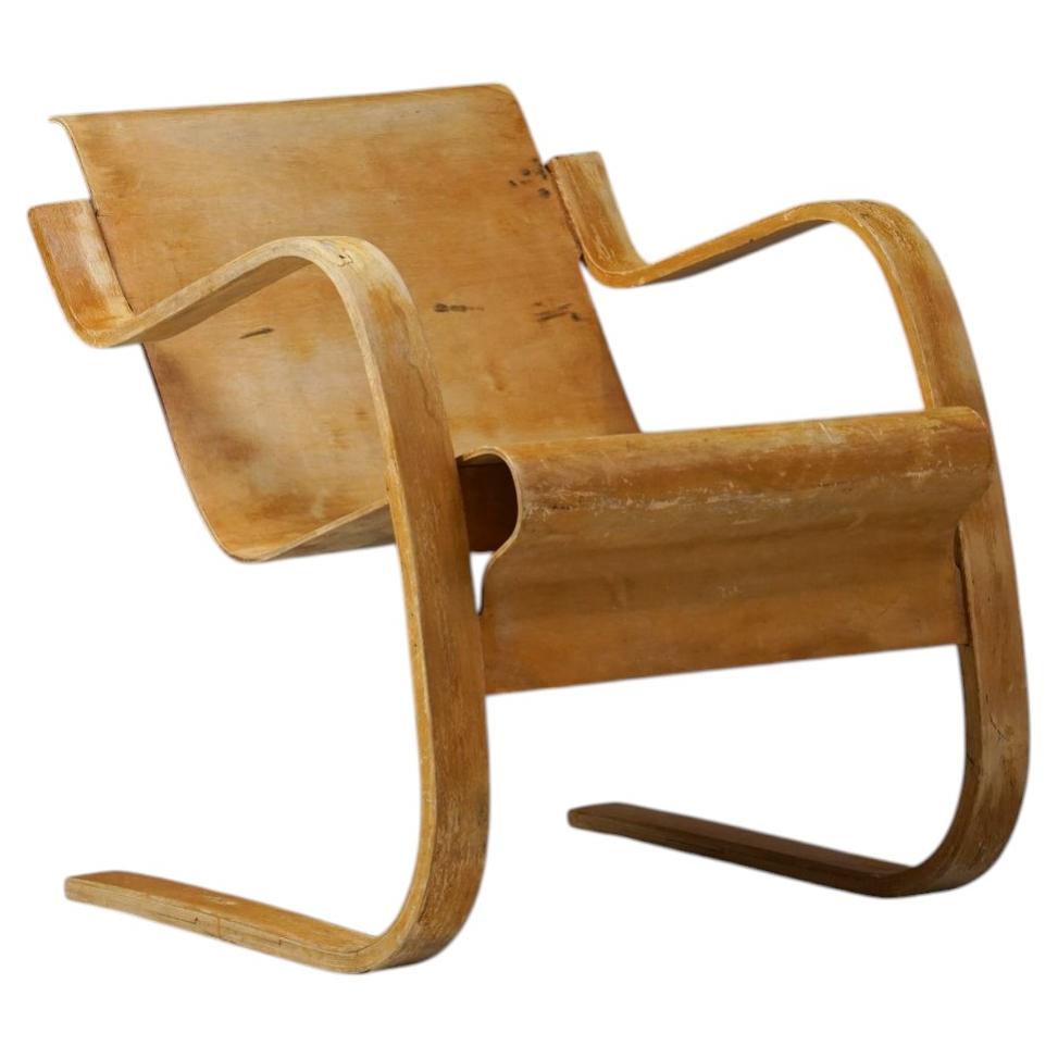 Pièce de collection/Fauteuil Model No 13 extrêmement rare, Alvar Aalto+Aalto, début des années 1930