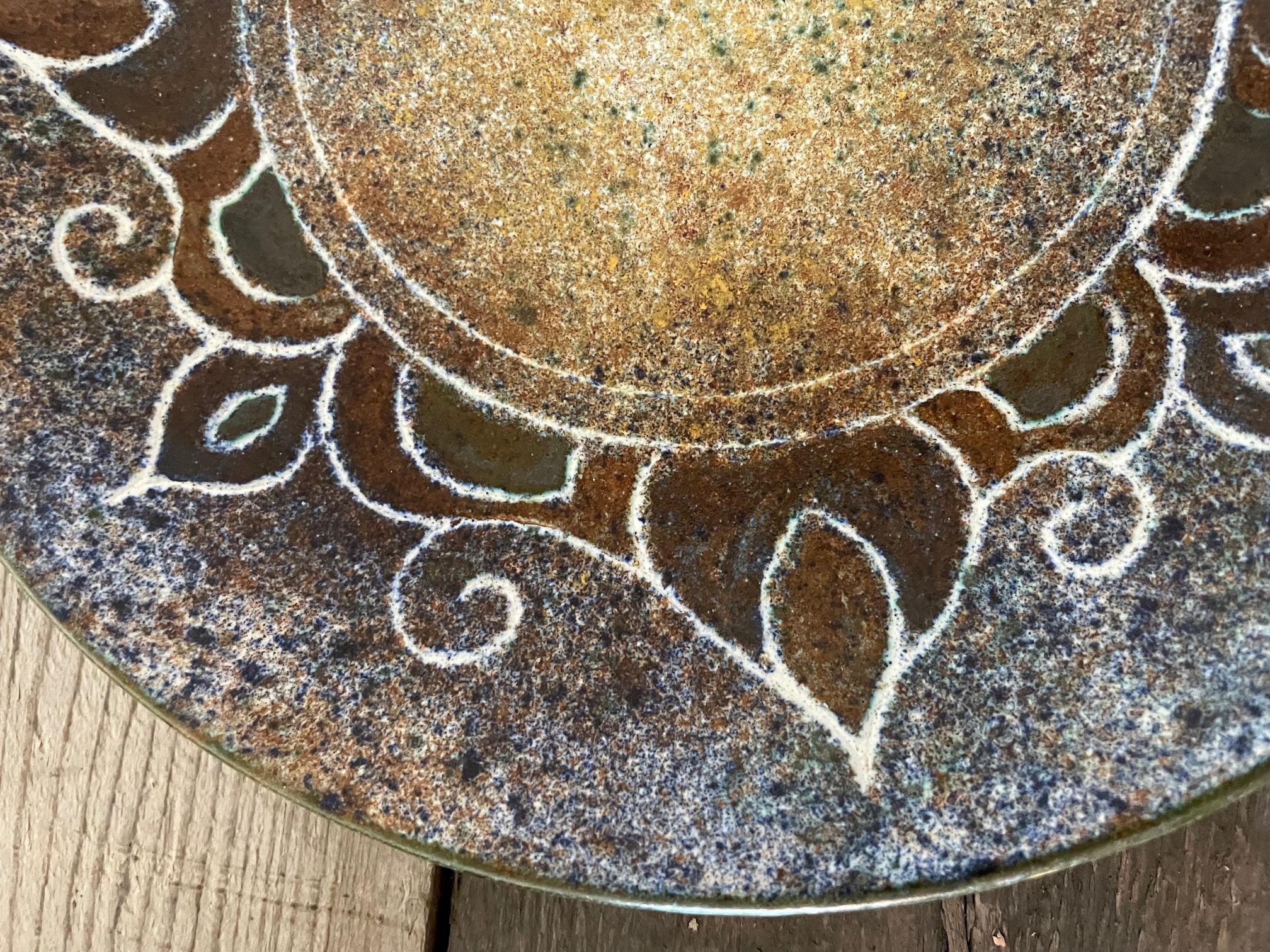 Placa de colección de Bernard Buffat, La grange des potiers. Francés en venta