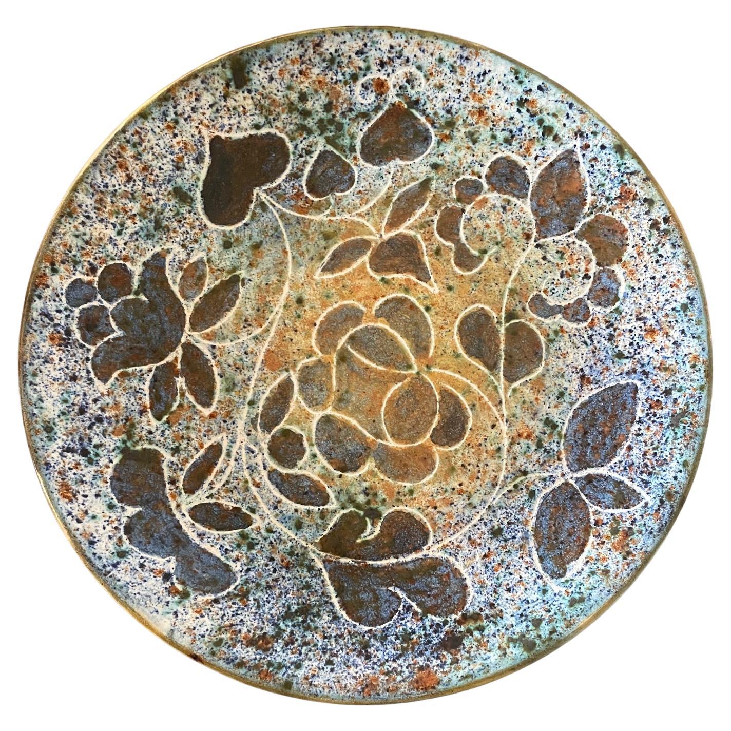 Placa de colección de Bernard Buffat, La grange des potiers.