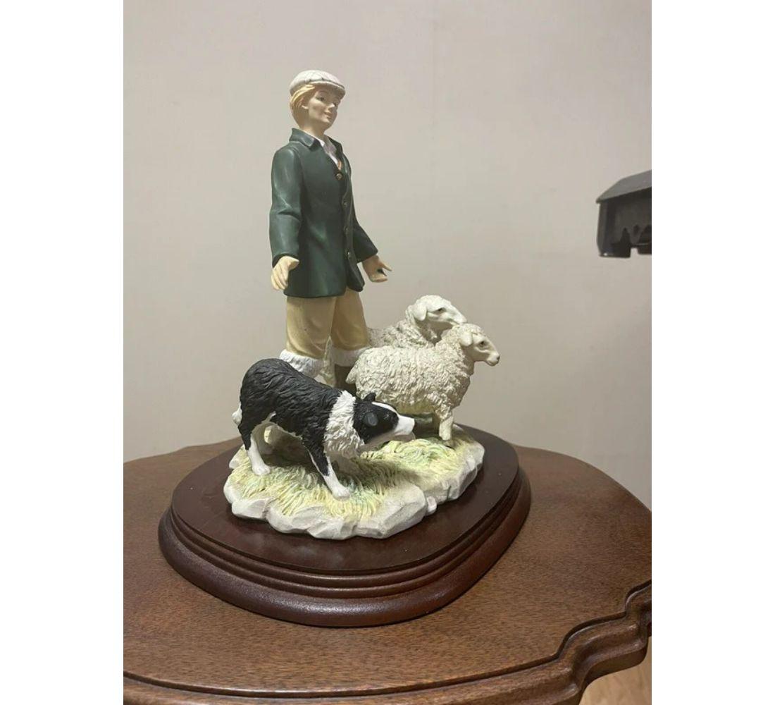 British Collectors the Leonardo Collection ‘The Shepherd’ Figurine For Sale