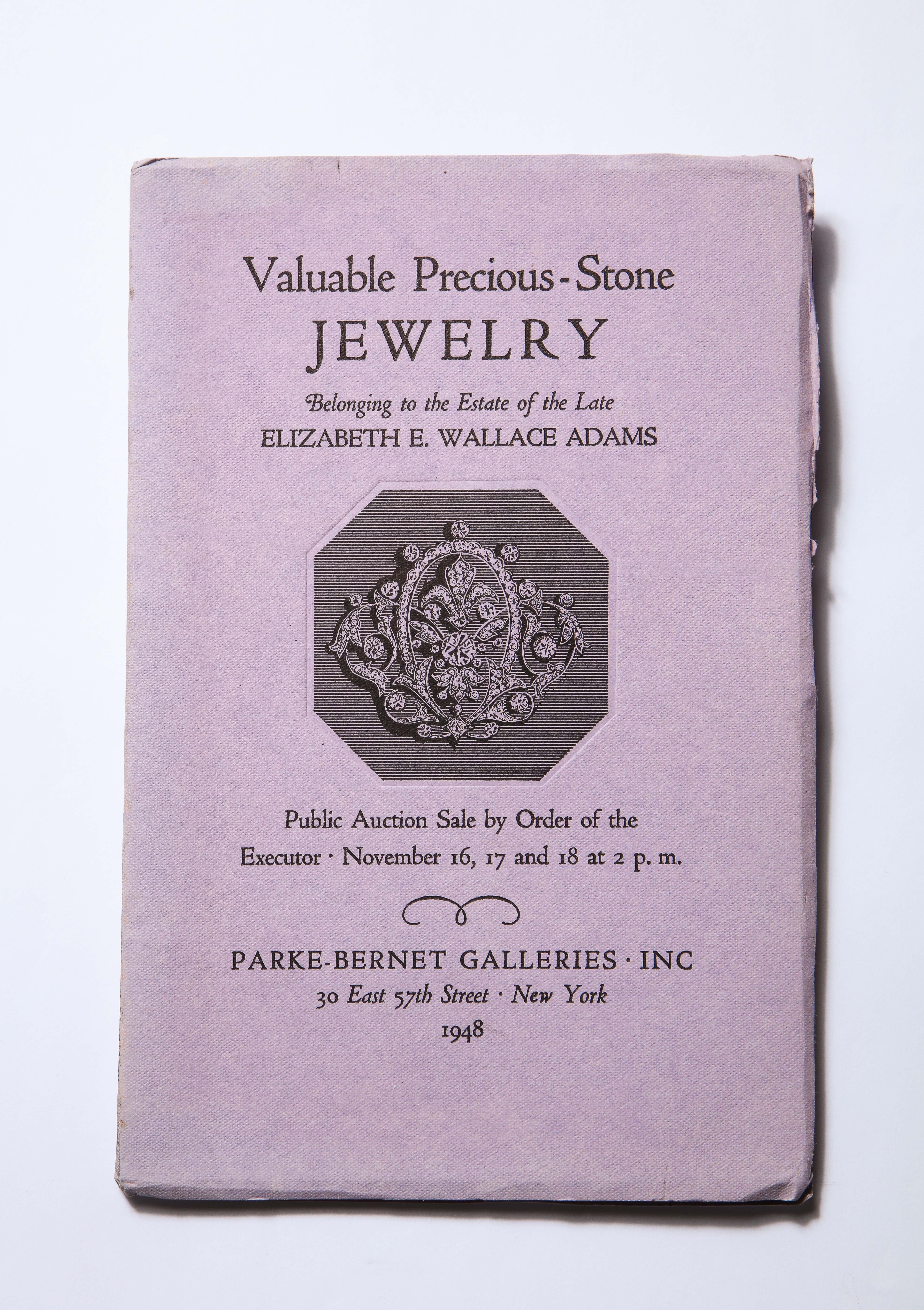 Collectionneurs Sotheby Important Jewelry Auction Catalogs Cartier Art Déco 8