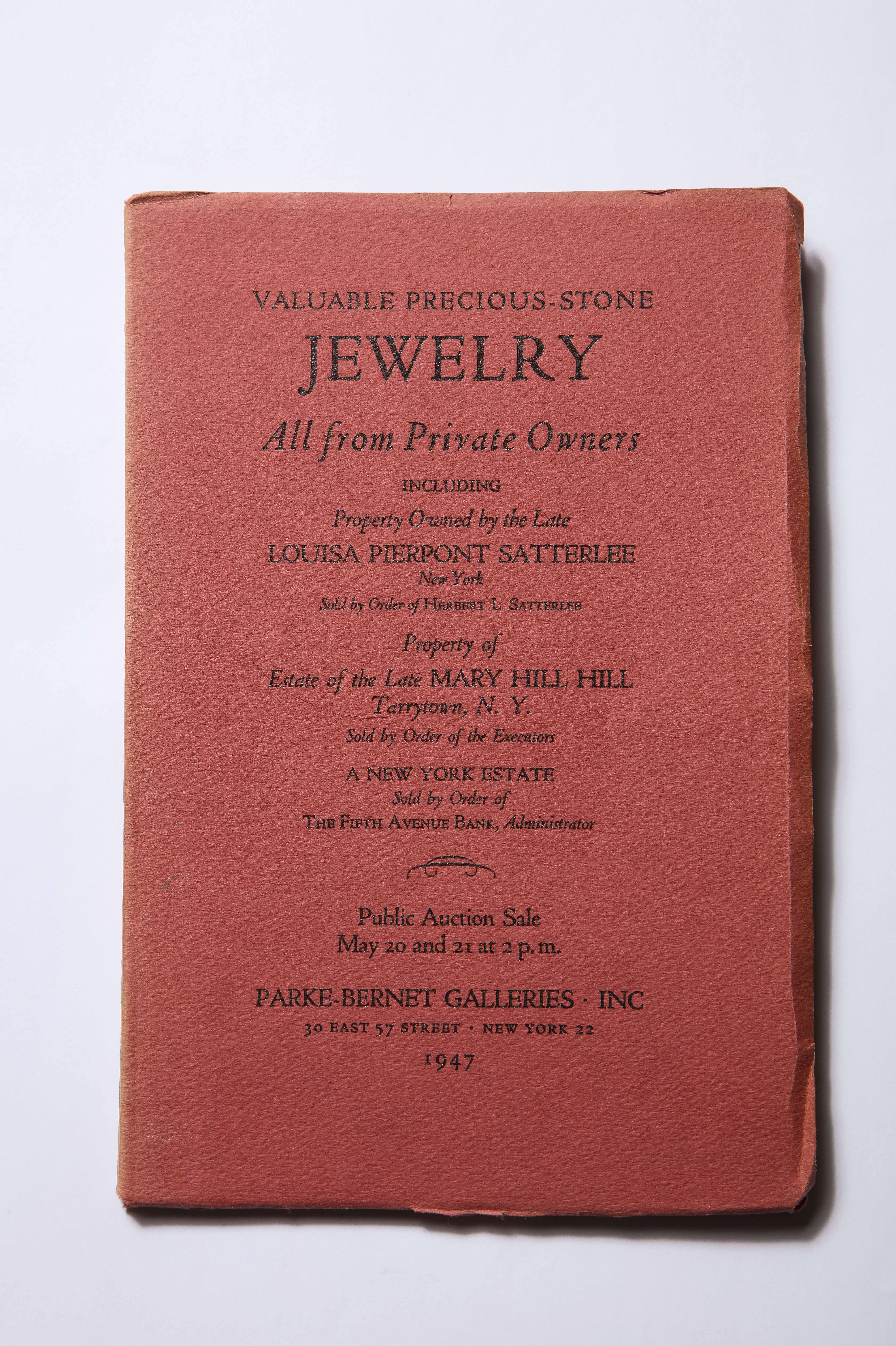 Collectionneurs Sotheby Important Jewelry Auction Catalogs Cartier Art Déco 11