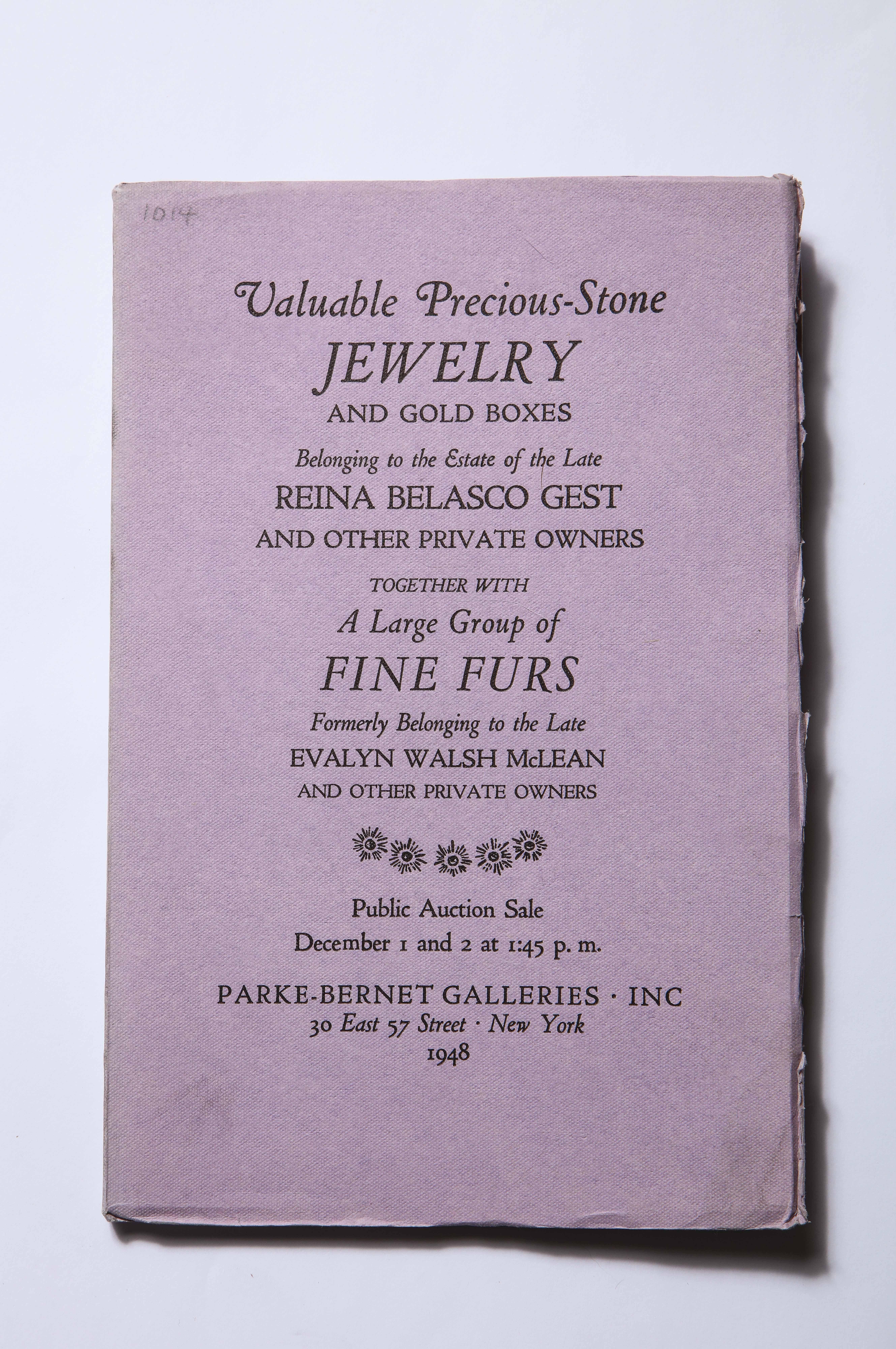 Sammler Vintage Sotheby Important Jewelry Auktionskataloge Cartier Art Deco im Angebot 2