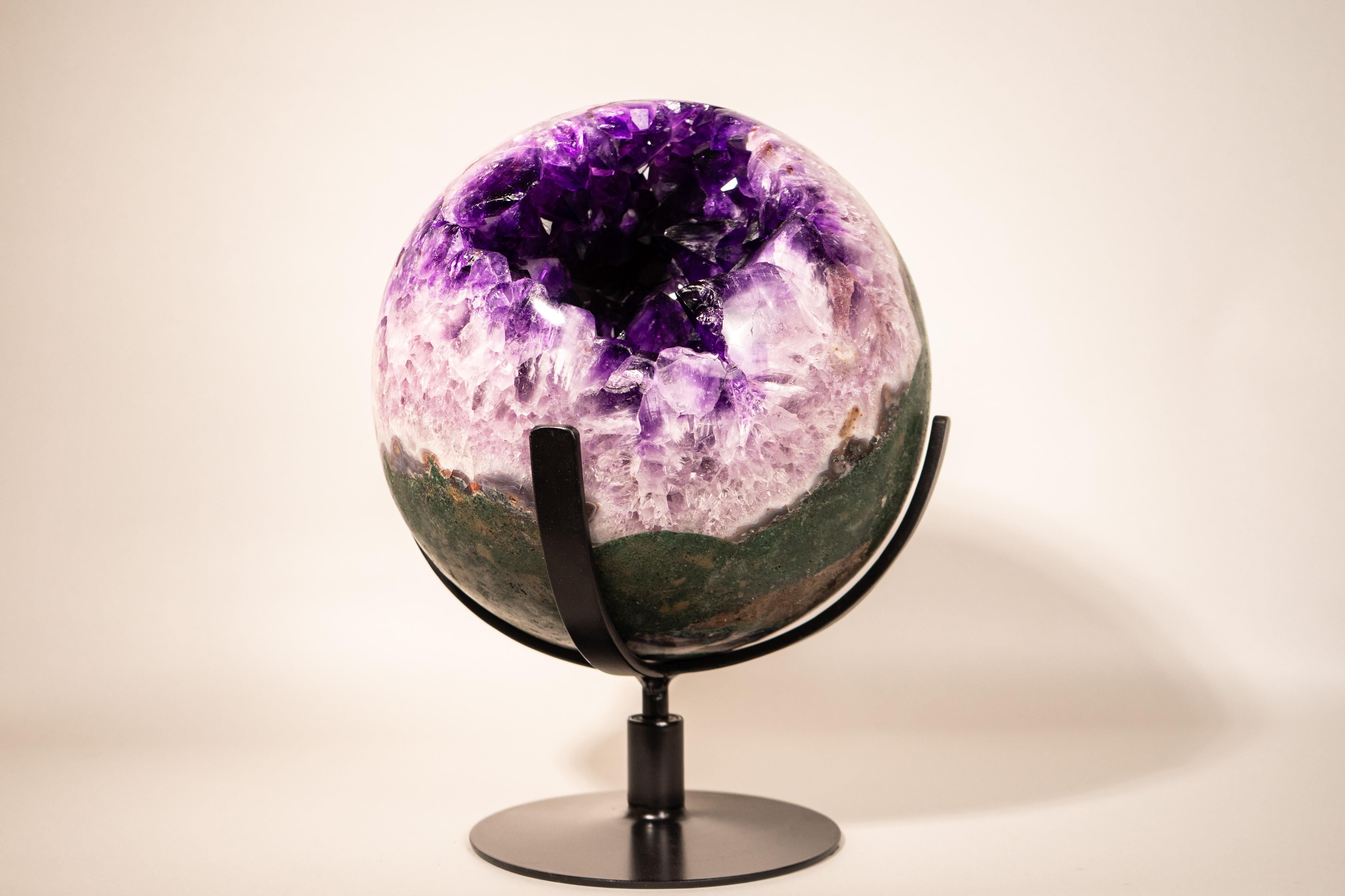 Collector’s XL Amethyst Sphere For Sale 4