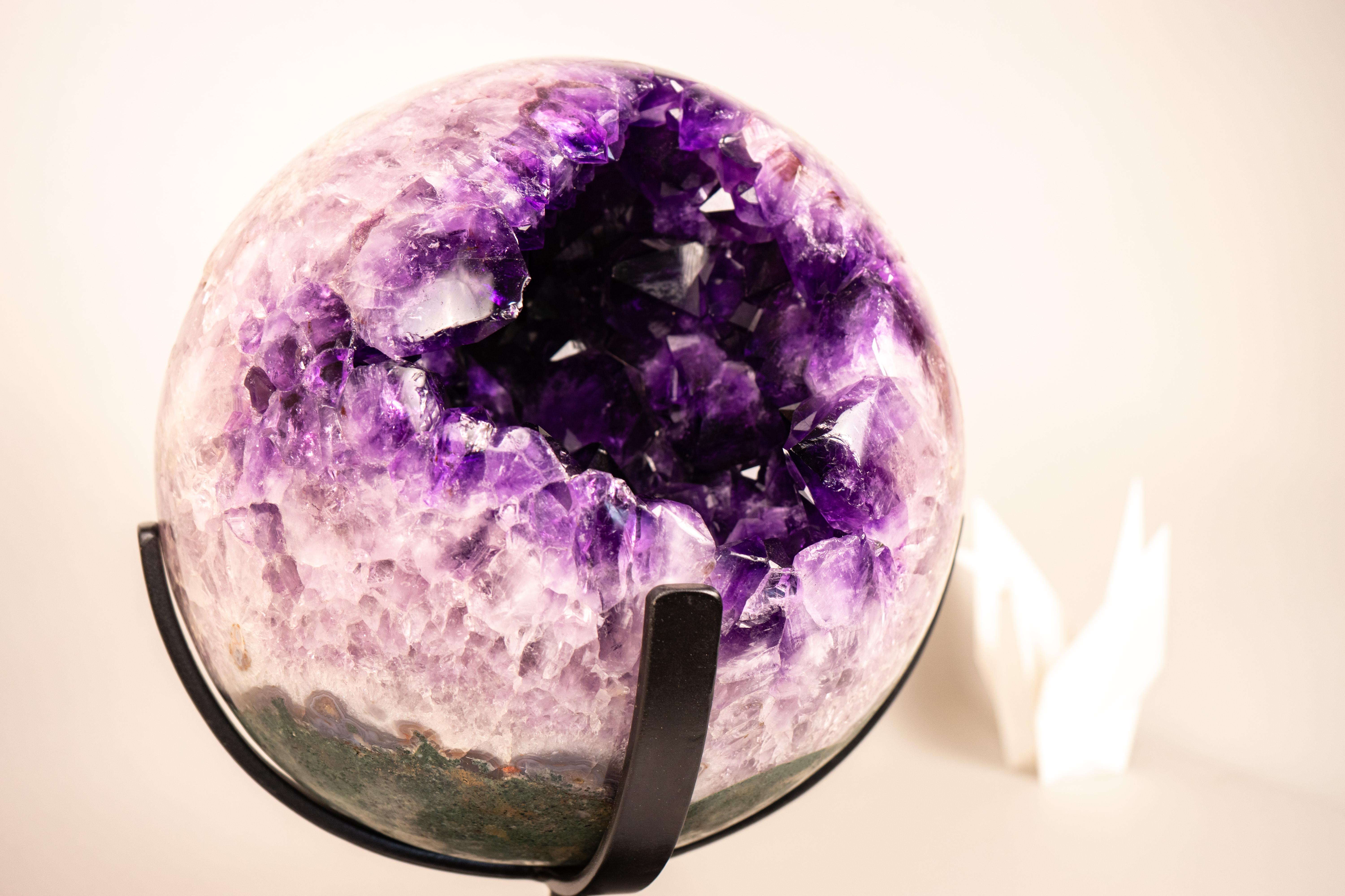 Collector’s XL Amethyst Sphere For Sale 5