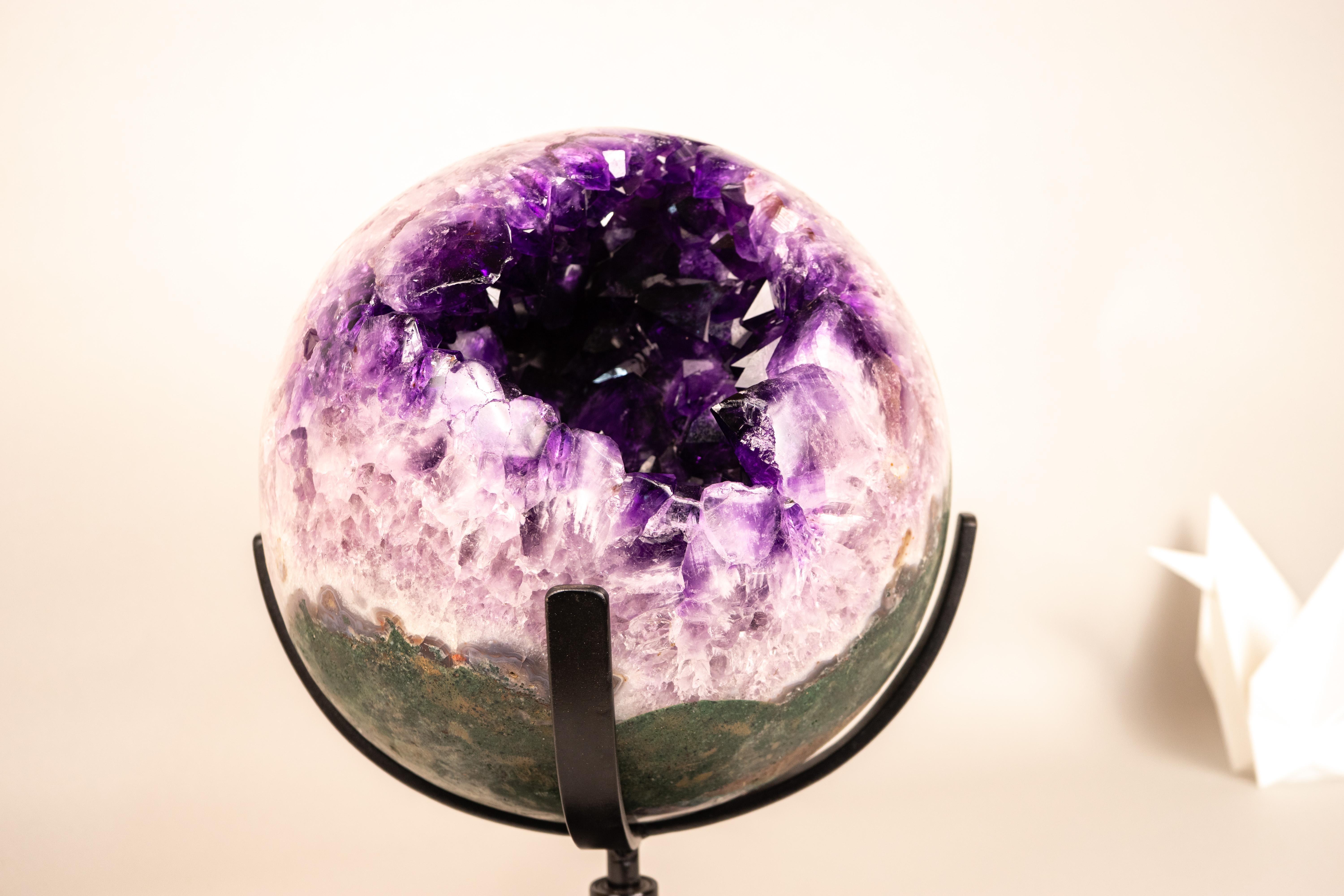 Collector’s XL Amethyst Sphere For Sale 3