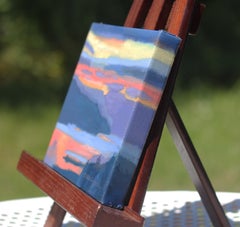 Columbia Vista, Oil Painting