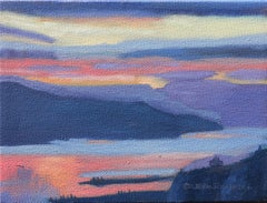 Columbia Vista, Oil Painting