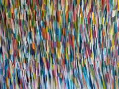 Listen Closely by Colleen Leach, Large Abstract Oil on Canvas Painting