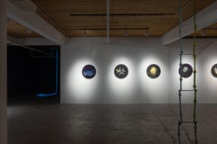 Barreleye Fish Oil Painting on Wood Panel, Unframed, 24x24