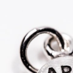 Untitled Pendant (Apo-Metoprolol) Silver Sculpture, Contemporary Art