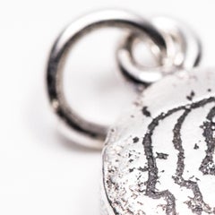 Untitled Pendant (Fioricet) Silver Sculpture, Contemporary, 2010+