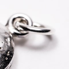 Untitled Pendant (Modafinil) Silver Sculpture, Contemporary, 2010+