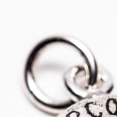 Untitled Pendant (Percocet) Silver Sculpture, Contemporary, 2010+