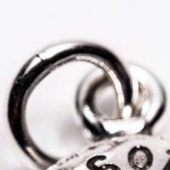 Untitled Pendant (Vasotec) Silver Sculpture, Contemporary, Circa 2010