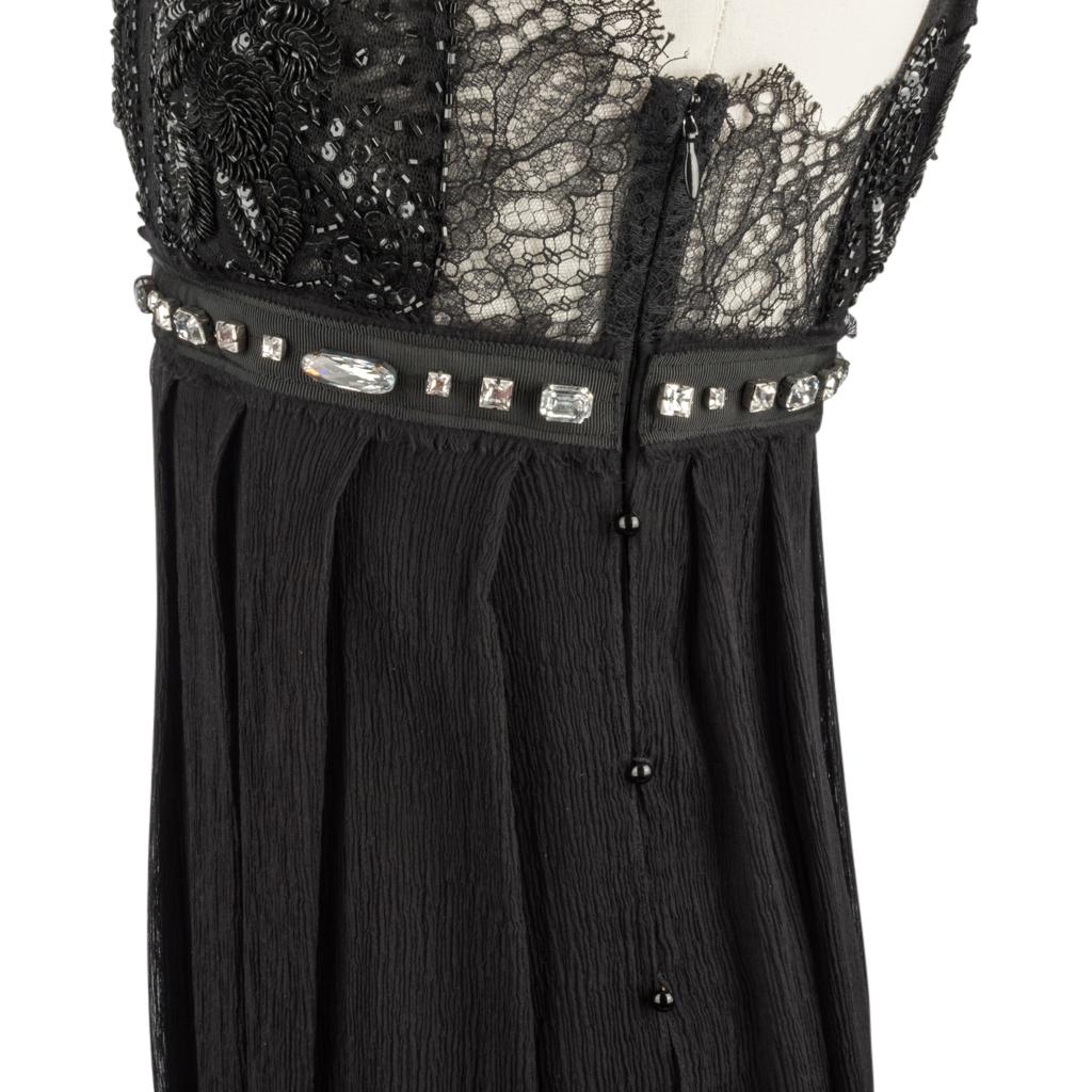 Collette Dinnigan Dress Lace Beading and Stones S New For Sale 2