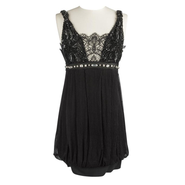 Collette Dinnigan Dress Lace Beading and Stones S New For Sale at ...